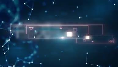 科技感文字标题AE模板视频的预览图